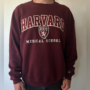Harvard medical school sweat shirt